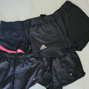 Adidas Black Athletic Shorts